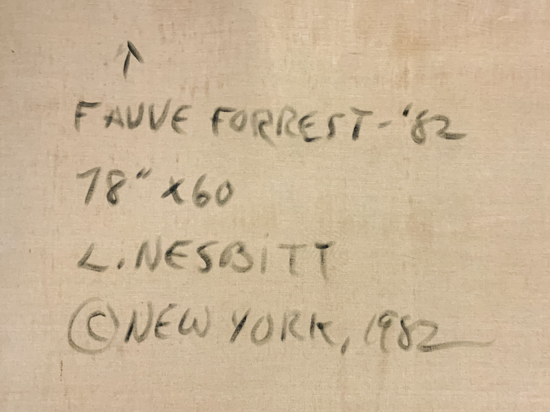 Lowell Nesbitt - Fauve Forrest