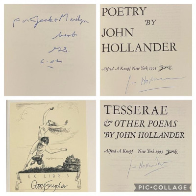 Image for Lot Signed Poetry Lot GINSBERG CORSO ASHBERY SANDBURG