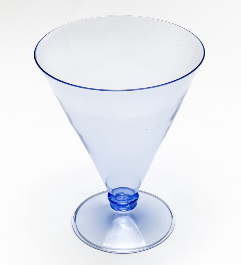 Vittorio Zecchin (attributed) for M.V.M. Cappellin - Blue Soffiato Vase