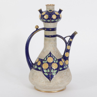 Image for Lot Paul Dachsel - Amphora Ceramic Pitcher, E. 20 C