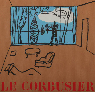 Image for Lot After Le Corbusier  1966 Exhibition Poster Litho