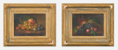 Artist Unknown - Pair of Still Life Paintings