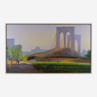 Title William Clutz - Brooklyn Bridge / Artist