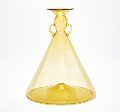 Title Vittorio Zecchin for M.V.M. Cappellin - Beaker-Shaped Soffiato Vase, model no. 5253 / Artist