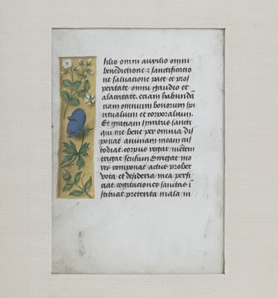 Image for Lot Illuminated Manuscript Leaf from a French Book of Hours