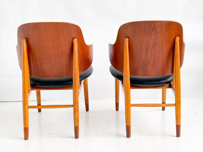 Ib Kofod-Larsen for Selig, Pair of Penguin Chairs