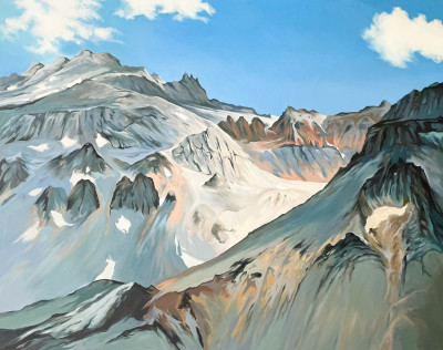 Title Lowell Nesbitt - Colorado Mountain / Artist