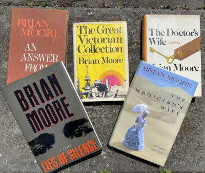 5 works by Brian Moore, 1sts, djs.