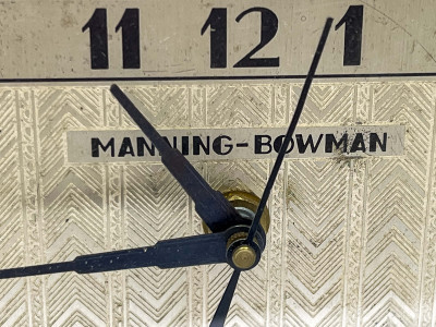 Manning-Bowman Art Deco Clock