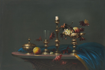 Image for Lot Jozsef Molnar - Still life with Fruit