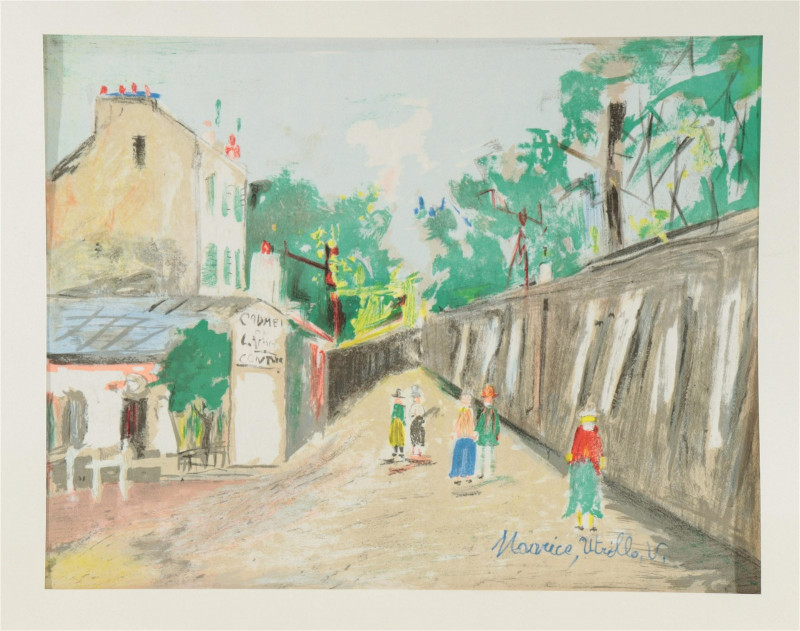 Maurice Utrillo - Les Gobelins and Montmartre
