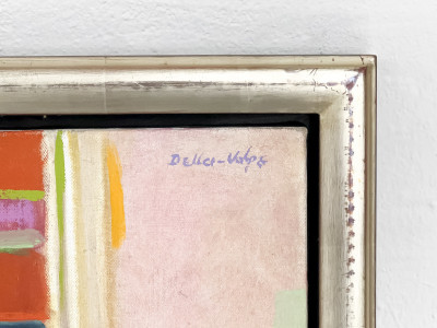 Ralph Della-Volpe - Still Life on a Yellow Table