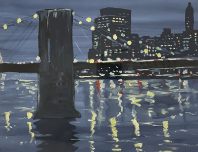 Title Richard Bosman - New York Skyline / Artist