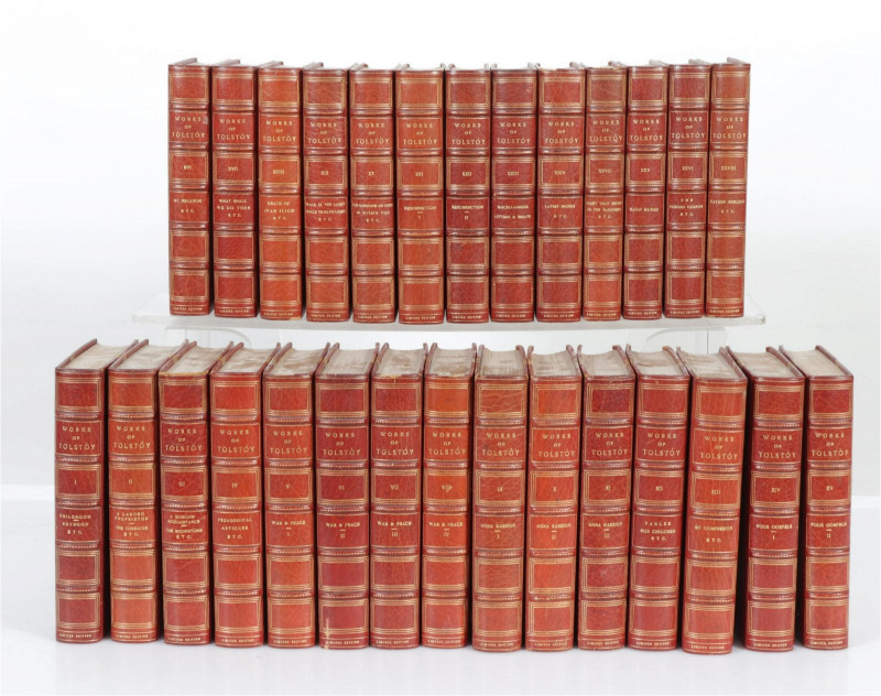 28 Volumes Works of Tolstoy