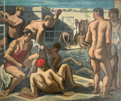 Title Camille Liausu - At The Swimming Pool / Artist