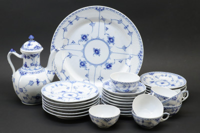 Image for Lot Royal Copenhagen Porcelain Dinnerware