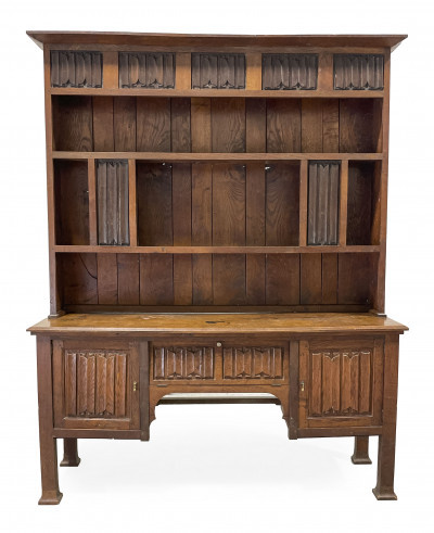 Image for Lot 2-Piece Stepback Cupboard
