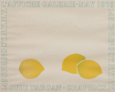 Image for Lot Judy Targan - L`Affice Galleries May 1978 Exhibition poster