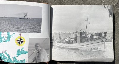 Image 5 of lot 1956 Cruise Album with over 170 photos, menus, etc