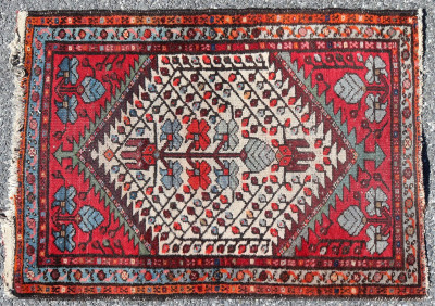Image 4 of lot 3 Small Tribal Wool Rugs