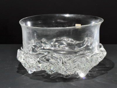 Image for Lot Seguso - Clear Glass Bowl