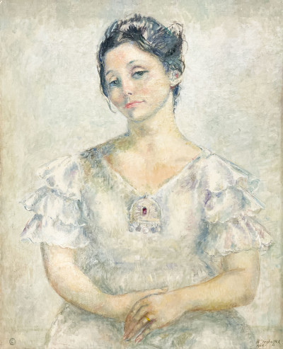 Clara Klinghoffer - Untitled (Woman in White)