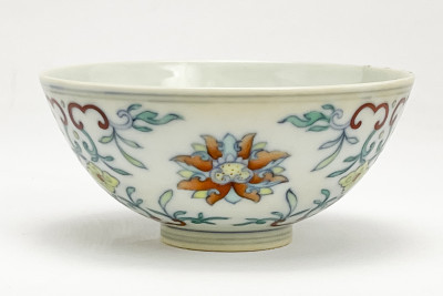 Image for Lot Chinese Porcelain Doucai Bowl
